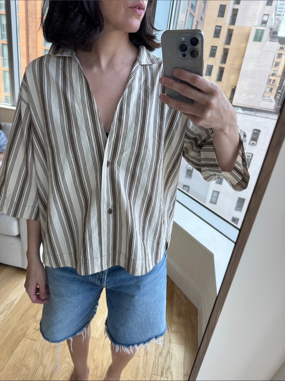 APIECE APART organic cotton tunic top small